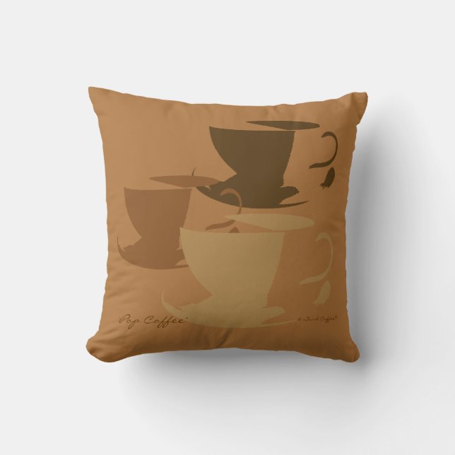 Pop Coffee Pillow (Front)