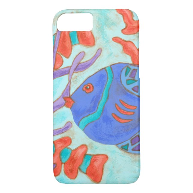 Pop-Coloured Fish Case-Mate iPhone Case (Back)