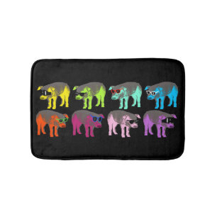 Pop Colours Chinese Pig Year Zodiac Bath Mat