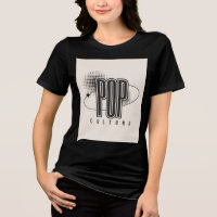 Pop Culture Graphic T-Shirt | Retro Typography Tee