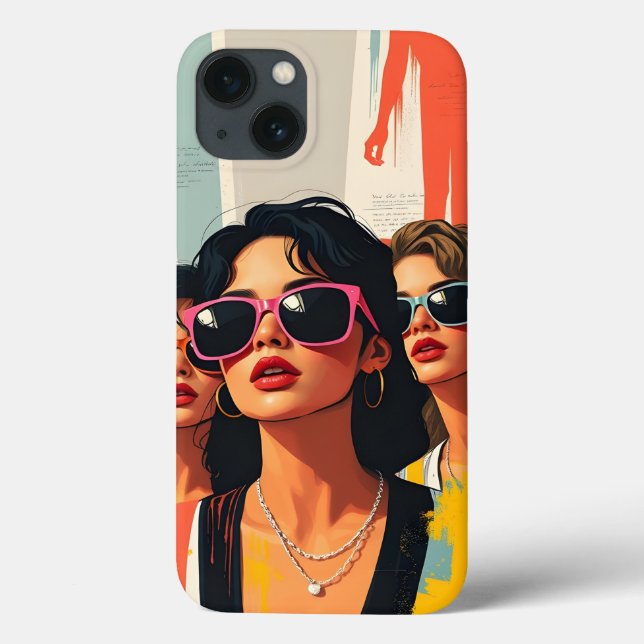 Pop Culture-Inspired Phone Case (Back)