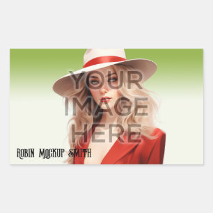 Pop Culture Signable Add Photo Personalized Custom Sticker
