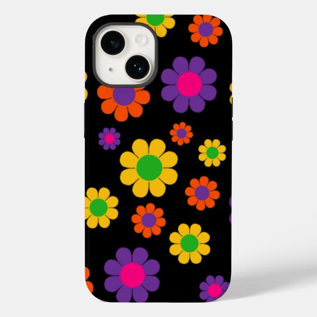Pop Flower Power Case-Mate iPhone Case (Back)