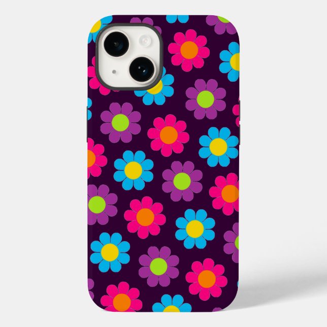 Pop Flower Power Case-Mate iPhone Case (Back)