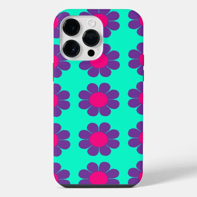 Pop Flower Power iPhone Case (Back)