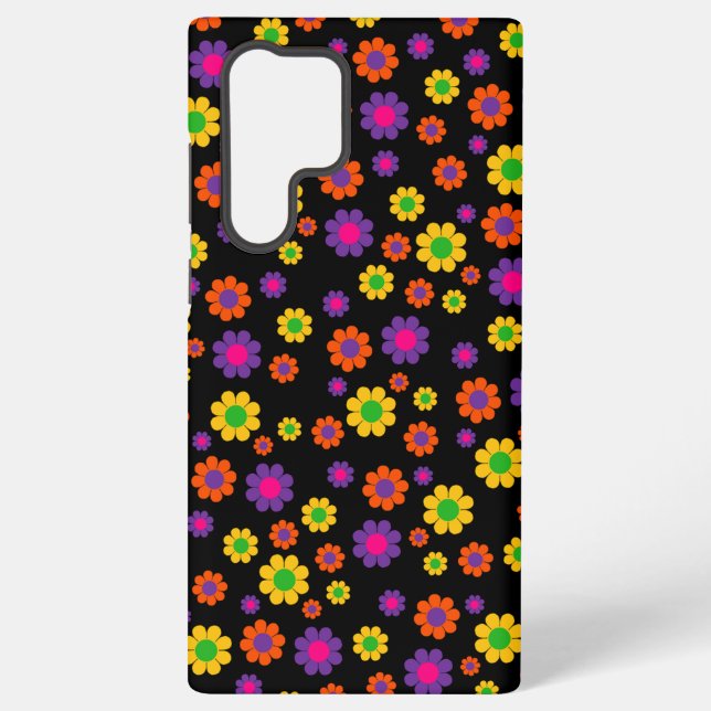 Pop Flower Power Samsung Galaxy S22 Ultra Case (Back)