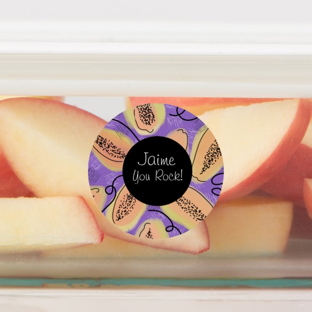 Pop Funk Papayas Food Lunch Box (Affixed)