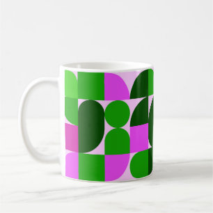 Pop Geometry Retro Mug – Colourful Mid-Century