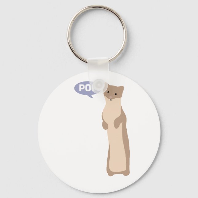 Pop Goes the Weasel Keychain (Front)