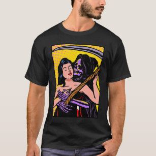 Pop Grim Reaper Death Soul Collector Scythe Hallow T-Shirt