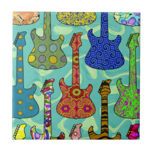 POP GUITARS TILE
