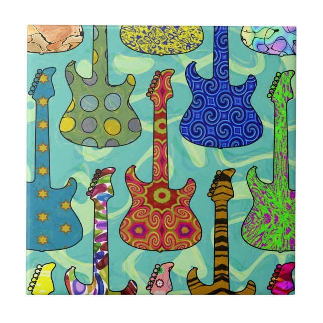 POP GUITARS TILE (Front)