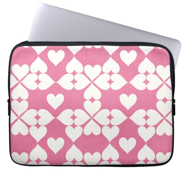 pop hearts laptop sleeve (Front)