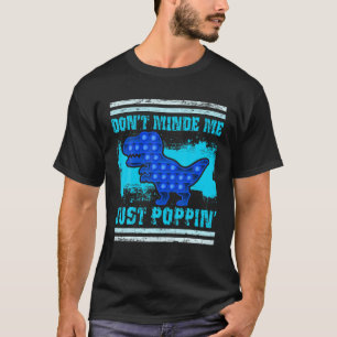 Pop It Dinosaur Fidget Toy For Boys T-Shirt