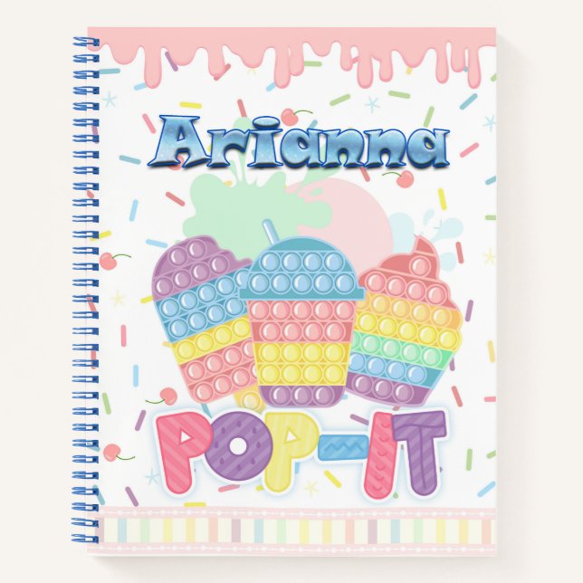 Pop it notebook (Front)