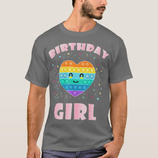 Pop Its For Girls BdayPop It For Girls Birthday T-Shirt