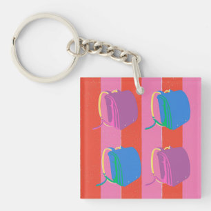 Pop Japanese School Bag Keychain