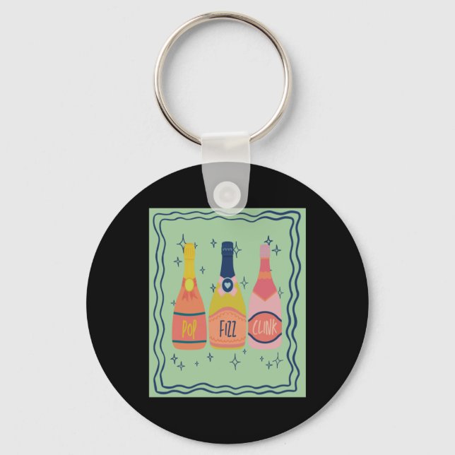 Pop  keychain (Front)