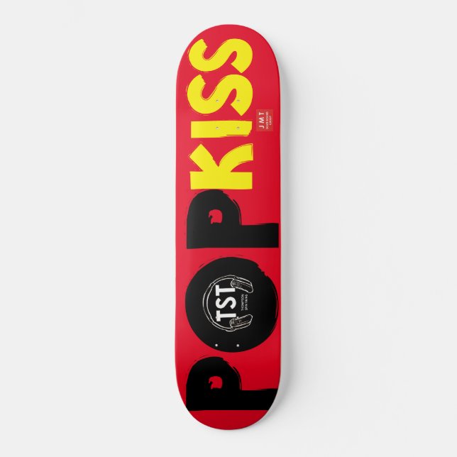 POP KISS  Skateboard (Front)