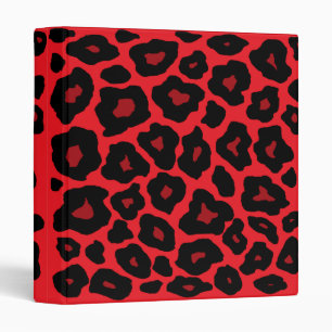 Pop Leopard Binder
