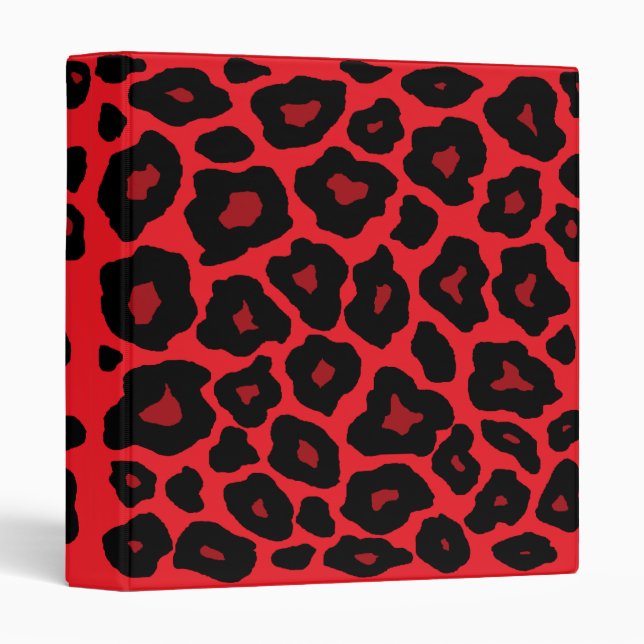 Pop Leopard Binder (Front/Spine)
