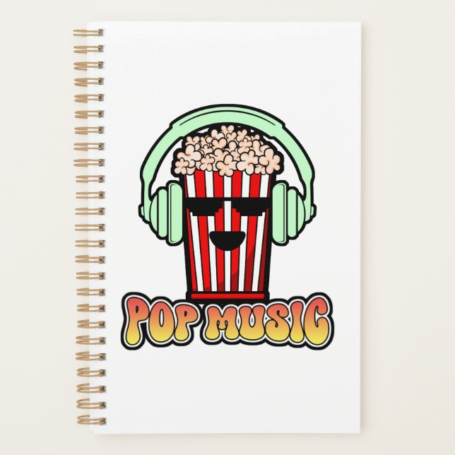 Pop Music      Planner (Front)