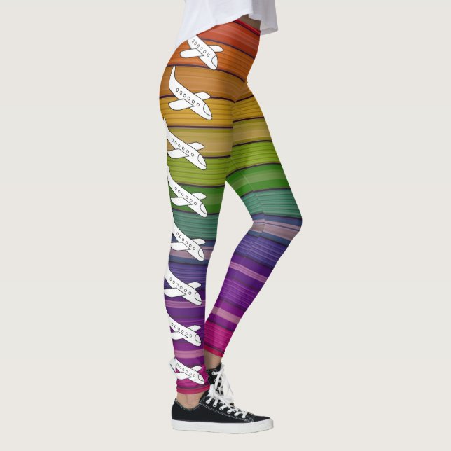 Pop of Colour: Fashion-forward Legging Styles (Right)
