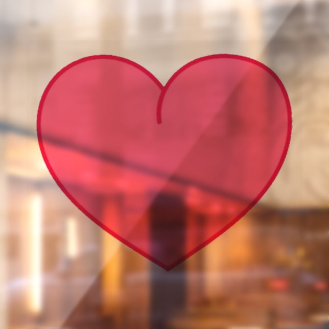 Pop of Love  Window Cling (Sheet 2)