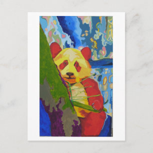 Pop Panda postcard