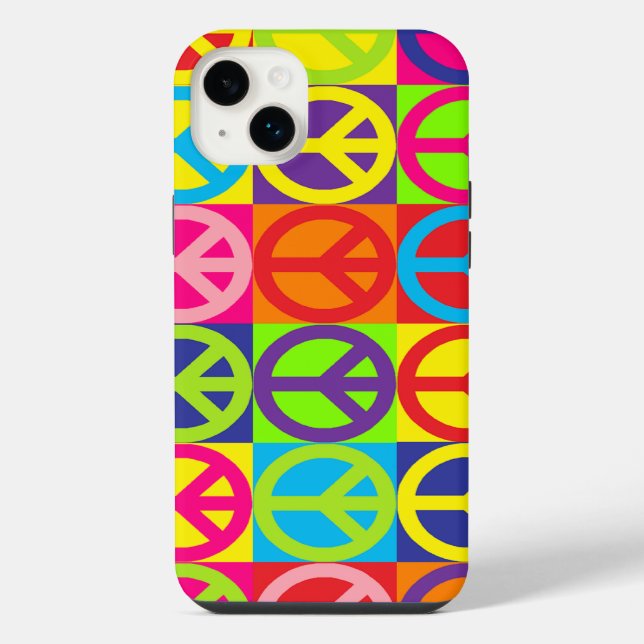 Pop Peace iPhone Case (Back)