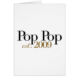 Pop Pop Est. 2009