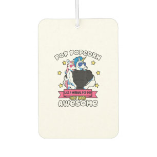 Pop Popcorn 1 Kid Father's Day Pop Pop Unicorn Gra Air Freshener