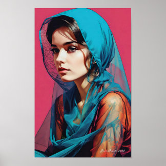 Pop Portrait 80 Poster