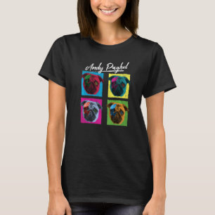 Pop Puggle Pug Dog Owner Artist Pet Dog  Pugs T-Shirt
