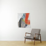 Pop Quirk I Tapestry<br><div class="desc">Pop Quirk I by Jennifer Goldberger. Varying textures, colours, and shapes have been used to create a cool piece of modern art. | 161804FN</div>