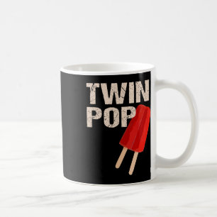 Pop Shirt Gift For Grandpa Twins Dad Fathers Day  Coffee Mug
