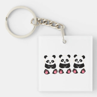 Pop Simple Design☆Pan Key Holder Keychain