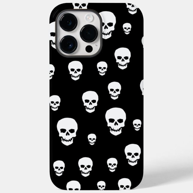 Pop Skulls Case-Mate iPhone Case (Back)
