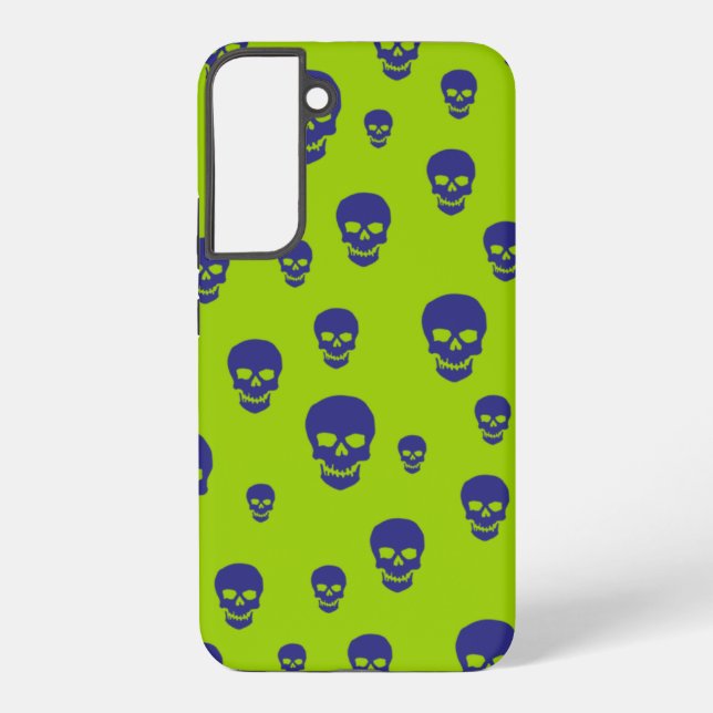 Pop Skulls Samsung Galaxy S22+ Case (Back)