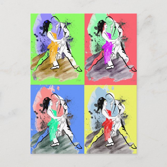 Pop Tango Postcard (Front)