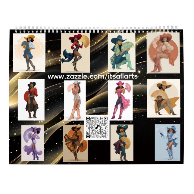 POP THEM FANS 2026 Calendar (Back)