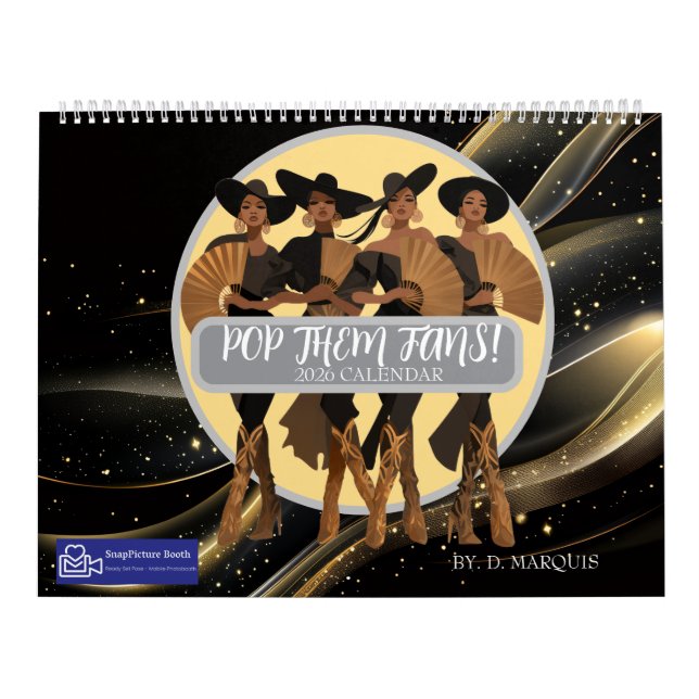 POP THEM FANS 2026 SPBq Calendar (Cover)