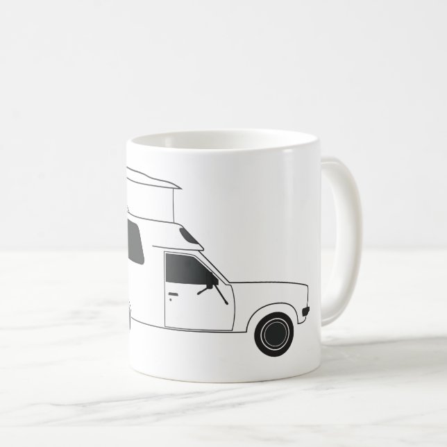pop up chinook camper coffee mug (Front Right)