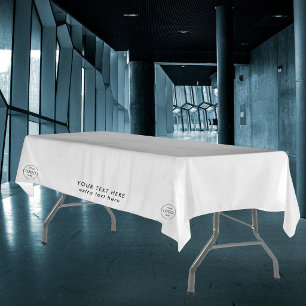 Pop Up Shop Business Logo Text Promo Trade Show Tablecloth