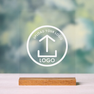 Pop Up Shop Table Clear Banner Business Logo