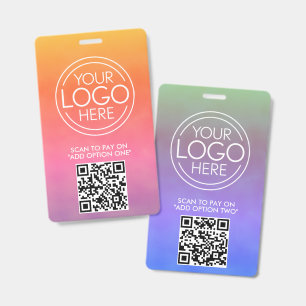 Pop Up Vendor - Booth Event Payment with QR Codes Badge