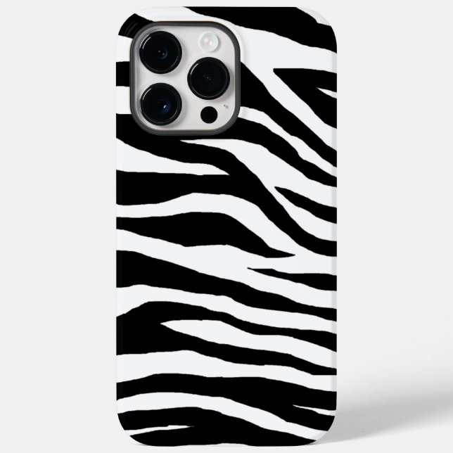 Pop Zebra Case-Mate iPhone Case (Back)