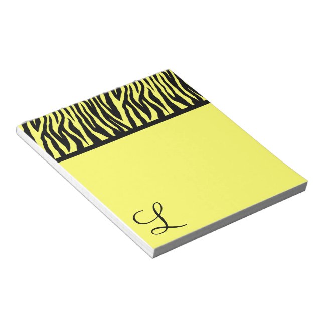 Pop Zebra Notepad (Angled)