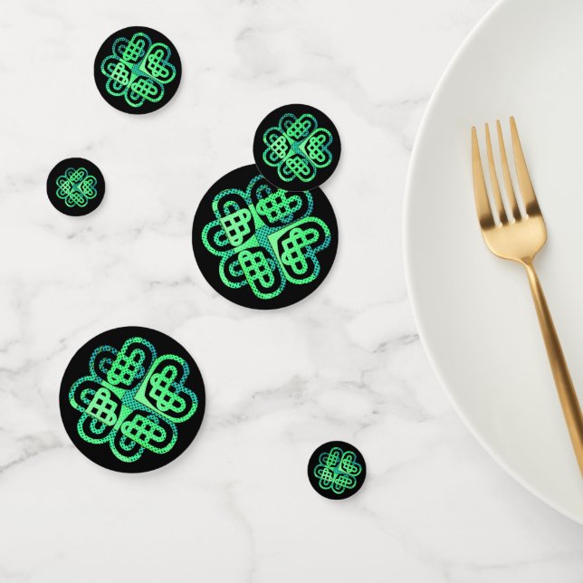 PopArt Celtic Knot Confetti (Group)