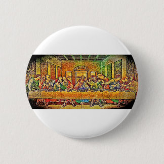 PopArt Da Vinci 2 Inch Round Button